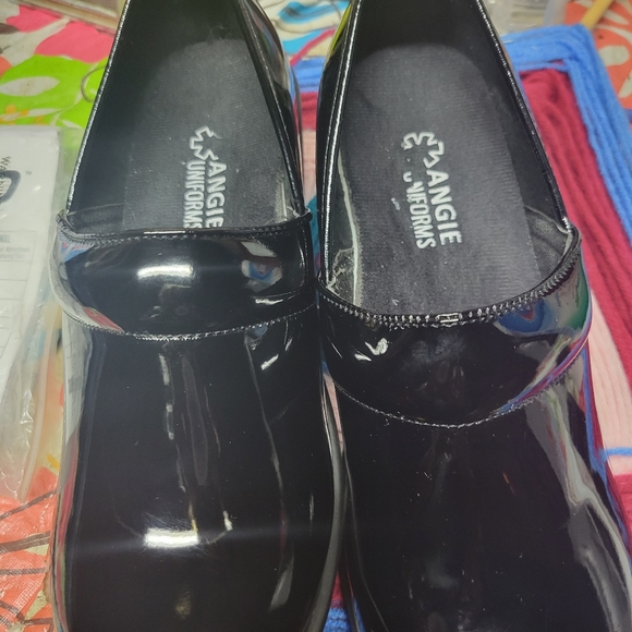 Angie Shoes Uniform Shoes Black Patent Leather Poshmark